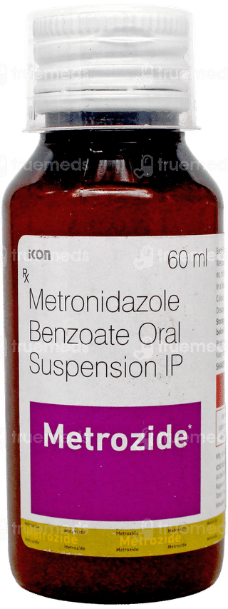 Metrozide Oral Suspension 60Ml